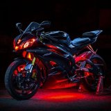 XK Glow Motorcycle LED Accent Kits XK034001-W White - 8xPod + 2x8-in.Strips Single Color XKGLOW Light Kit thumbnail 5