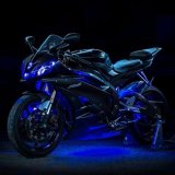 XK Glow Motorcycle LED Accent Kits XK034001-W White - 8xPod + 2x8-in.Strips Single Color XKGLOW Light Kit thumbnail 6