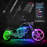 XK Glow XKchrome LED Whip Light Kits XK-WHIPB-STA Accent Lights, 1x 2nd Gen Advanced App Control Kit for 4x4 Offroad UTV ATV thumbnail 6