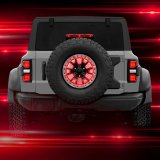 XK Glow 5th Wheel Lights for 2021-2023 BRONCO - XK041019B Light, Bronco Light w/ Brake, Running, Reverse and Turn Signal thumbnail 5