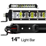 XK Glow Multi-Color RGBW 3,600 Lumens 14 Inch LED Light Bar XK-BAR-14 Bar, 14-in. High Power Offroad Work/Hunting w/ Built-in XKchrome Bluetooth Controller thumbnail 1
