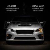 XK Glow XKchrome LED RGB Switchback Halo Kits with Smartphone App XK042008-80 Kit, Halo, App, RBG, LED, 80mm, Universal, Kit thumbnail 4
