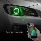 XK Glow XKchrome LED RGB Switchback Halo Kits with Smartphone App XK042008-80 Kit, Halo, App, RBG, LED, 80mm, Universal, Kit thumbnail 8
