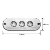 XK Glow Light Bars, Pods and Fog Lights XK075002 27W Surface Mount Marine IP 68 Underwater thumbnail 4