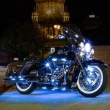 XK Glow Motorcycle LED Accent Kits XK034002-G Green - 10xPod + 4x8-in.Strips Single Color XKGLOW Light Kit thumbnail 4
