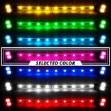 XK Glow LED Undercar Light Kits XK041004-P Pink - 4x8-in. Single Color XKGLOW UnderglowLED Accent Car/Truck Kit thumbnail 6