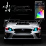 XK Glow XKchrome RGB Devil Eye Kits XK042009 LED Accent Light, Eye, Multicolor, Waterproof, One Controller, Kit thumbnail 7