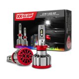 XK Glow XKchrome Devil Eye 2-in-1 Headlight Bulb Kits XK045004-HB3 2x HB3 - RGB 2In1 LED Million Color XKCHROME Smartphone App Controlled RGB/LED Kit thumbnail 2
