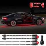 XK Glow LED Undercar Light Kits XK041005-P Pink - 8x24-in. Tube Car + 4x8-in. Strip Single Color XKGLOW UnderglowLED Accent Car/Truck Kit thumbnail 7
