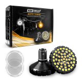 XK Glow Motorcycle LED Turn Signals XK1157B-WA-C Front Signal Kit - Bullet Style Clear Lenses thumbnail 1