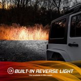 XK Glow Light Bars, Pods and Fog Lights XK068036 36in Super Slim Offroad LED Chase Bar 5 Modes 108w thumbnail 5
