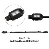 XK Glow LED Pods XK-2P-P-B BLUE - 2nd Gen Single Color Ultra Bright Compact Pod thumbnail 3