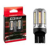 XK Glow Light Bulbs XK7443-R 2pc Red 7443 Auto Bulb thumbnail 4