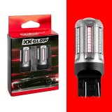 XK Glow Interior LED Light Bulbs XK7440-R 2pc Red 7440 Auto Bulb thumbnail 1