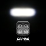 XK Glow C3 Cube Lights XK065002-D Flush Mount XKchrome 20w LED Light with RGB Accent Light - Driving Beam thumbnail 3