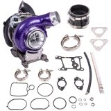 ATS Diesel Performance Aurora 4000 VNT Stage 2 Turbocharger Kits 202-407-3368 Turbocharger, 2, Single, Aluminum Compressor Housing, Purple, Billet Wheel, Ford, 6.7L Diesel, Cab & Chassis, Kit thumbnail 2
