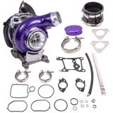ATS Diesel Performance Aurora 4000 VNT Stage 2 Turbocharger Kits 202-406-3368 Turbocharger, 2, Single, Aluminum Compressor Housing, Purple, Billet Wheel, Ford, 6.7L Diesel, Kit thumbnail 2