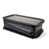 FAST LSXHR Intake Manifold Intercoolers 148000 Intercoolers, Intercooler, Aluminum, Black, -16 AN Inlet/Outlet, 13.530 in. Width, 5.800 in. Height, 15.800 in. Depth, Each thumbnail 5