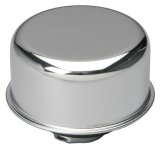 Trans-Dapt Performance Chrome Valve Cover Breathers 9617 Breather, Twist-On, Round, Steel, Chrome, Plain, Each thumbnail 3