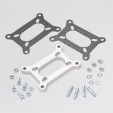 Trans-Dapt Performance Carburetor Adapters 2086 Adapter, Open Center, Holley 2-Barrel Carburetor, Rochester 2-Barrel Manifold, .500 in. Thick, Each thumbnail 2