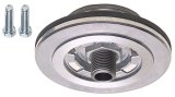 Trans-Dapt Performance Spin-On Oil Filter Adapters 1324 Adapter, Filter, Aluminum, Black Anodized, 3/4-16 in. Thread, Chevy, Big/Small Block, Kit thumbnail 3