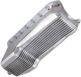 Trans-Dapt Performance Aluminum Oil Pans 9004 Pan, Cast Aluminum, Finned, Polished, 4 qt., Chevy, Small Block, Each thumbnail 2