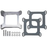 Trans-Dapt Performance 1.25 Inch Carburetor Spacer 2008 Spacer, Aluminum, 1.250 in. Thick, Open, Square Bore, Each thumbnail 1