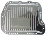 Trans-Dapt Performance Transmission Pans 9733 Pan, Stock, Steel, Chrome, Mopar, Torqueflite 727, Each thumbnail 2