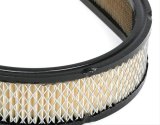Trans-Dapt Performance High-Flow Replacement Air Filter Elements 2391 Element, High Flow, Replacement, Oval, Paper, White, Each thumbnail 1