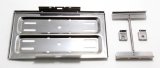 Trans-Dapt Performance Stainless Steel Battery Trays 9323 Tray, Steel, Polished, 7.50 in. Wide, 13.250 in. Long, Each thumbnail 1