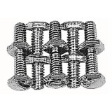 Trans-Dapt Performance Products Timing Cover Fasteners 9273 Bolts Chevy 283-350 Chrome hex Head thumbnail 2
