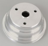Trans-Dapt Performance Aluminum Crankshaft Pulleys 9484 Pulley, V-Belt, 1-Groove, 6.6 in., Aluminum, Natural, Chevy, Small Block, Long Pump, Each thumbnail 5