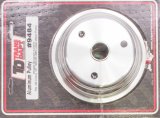 Trans-Dapt Performance Aluminum Crankshaft Pulleys 9484 Pulley, V-Belt, 1-Groove, 6.6 in., Aluminum, Natural, Chevy, Small Block, Long Pump, Each thumbnail 6
