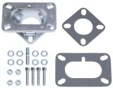 Trans-Dapt Performance Carburetor Adapters 2025 Adapter, Aluminum, 2-Barrel to 1-Barrel Manifold, 1.625 in. Thick, Kit thumbnail 2