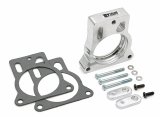 Trans-Dapt Performance Torque-Curve MPFI Spacers 2566 Throttle Body Spacer, Torque-Curve, Aluminum, Natural, 1 in., Chevy, GMC, Pickup/SUV, Each thumbnail 2