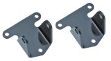 Trans-Dapt Performance Motor Mounts 4232 Mounts, Block Mount, Bolt-In, Solid Steel, Black, Chevy, Big Block, Small Block, Pair thumbnail 1
