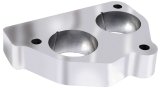 Trans-Dapt Performance Swirl-Torque TBI Spacers 2533 Throttle Body Spacer, Swirl-Torque, Aluminum, Natural, 1 in., Chevy, GMC, Pickup/SUV, Each thumbnail 5