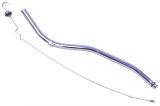 Trans-Dapt Performance Chrome Transmission Dipsticks 9422 Dipstick, Dipstick and Tube, Plated, Chevy, Aluminum Powerglide, 24 in. Long, Each thumbnail 2