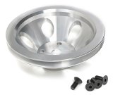 Trans-Dapt Performance Aluminum Water Pump Pulleys 9482 Pulley, V-Belt, 1-Groove, Aluminum, Machined, Chevy, Small Block, Long Pump, Each thumbnail 2