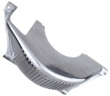 Trans-Dapt Performance Flexplate Dust Covers 9586 Cover, Polished, Finned Aluminum, Chevy, TH350, TH400, Each thumbnail 3