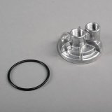 Trans-Dapt Performance Spin-On Oil Filter Bypass Adapters 1027 Adapter, Bypass, Spin-On, Aluminum, Natural, 22mm x 1.5mm Thread, 1/2 in. NPT Inlet/Outlet, Each thumbnail 2
