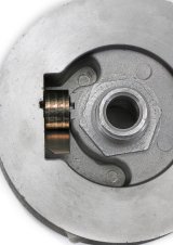 Trans-Dapt Performance Oil Cooler Sandwich Adapters 1322 Adapter, Filter, Sandwich, Aluminum, Natural, 13/16-16 in. Thread, 1/2 in. NPT Inlet/Outlet, Each thumbnail 1