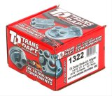 Trans-Dapt Performance Oil Cooler Sandwich Adapters 1322 Adapter, Filter, Sandwich, Aluminum, Natural, 13/16-16 in. Thread, 1/2 in. NPT Inlet/Outlet, Each thumbnail 2