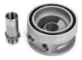Trans-Dapt Performance Oil Cooler Sandwich Adapters 1322 Adapter, Filter, Sandwich, Aluminum, Natural, 13/16-16 in. Thread, 1/2 in. NPT Inlet/Outlet, Each thumbnail 3