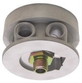 Trans-Dapt Performance Oil Cooler Sandwich Adapters 1322 Adapter, Filter, Sandwich, Aluminum, Natural, 13/16-16 in. Thread, 1/2 in. NPT Inlet/Outlet, Each thumbnail 5