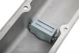 Trans-Dapt Performance Finned Aluminum Valve Covers 6603 Covers, Stock Height, Aluminum, Polished, Finned, Chevy, Small Block, Pair thumbnail 2