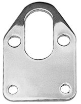 Trans-Dapt Performance Fuel Pump Mounting Plates 2310 Plate, Steel, Chrome, Pump, Chevy, Small Block, Each thumbnail 3