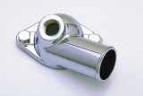 Trans-Dapt Performance Chrome Water Necks 9468 Neck, Zinc Alloy, Plated, O-Ring, 45 Degree, Chevy, Big/Small Block, Each thumbnail 1