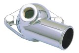Trans-Dapt Performance Chrome Water Necks 9468 Neck, Zinc Alloy, Plated, O-Ring, 45 Degree, Chevy, Big/Small Block, Each thumbnail 2