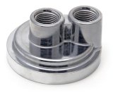Trans-Dapt Performance Spin-On Oil Filter Bypass Adapters 1020 Adapter, Bypass, Spin-On, Aluminum, Natural, 13/16-16 in. Thread, 1/2 in. NPT Inlet/Outlet, Each thumbnail 1